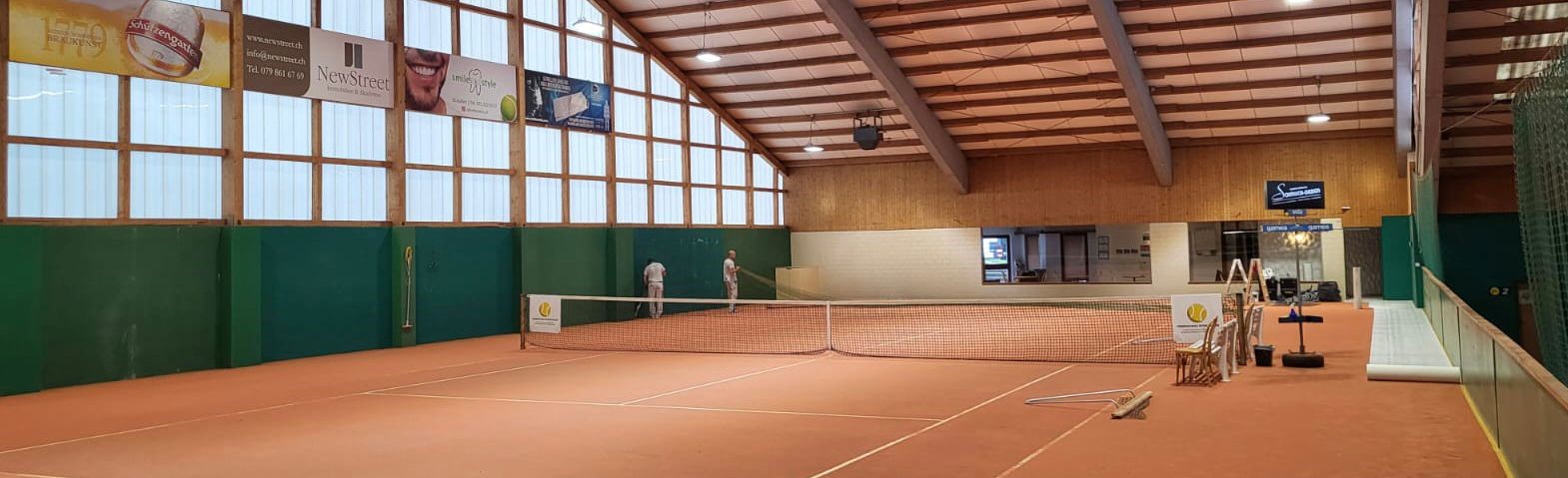 Tennishalle-vorher